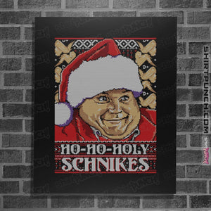 Shirts Posters / 4"x6" / Black Holy Schnikes