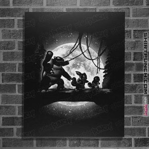 Shirts Posters / 4"x6" / Black Moonlight Water Types