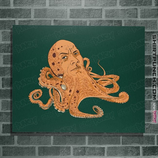 Secret_Shirts Posters / 4"x6" / Forest The Rocktopus