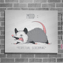 Load image into Gallery viewer, Secret_Shirts Posters / 4&quot;x6&quot; / White Mood Possum Secret Sale
