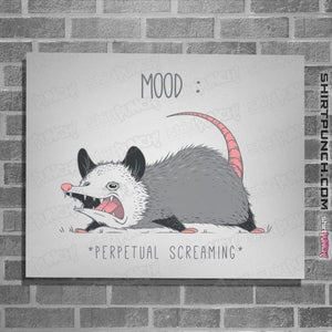 Secret_Shirts Posters / 4"x6" / White Mood Possum Secret Sale