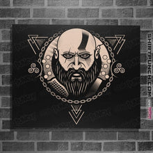 Load image into Gallery viewer, Shirts Posters / 4&quot;x6&quot; / Black The Sparta Ghost

