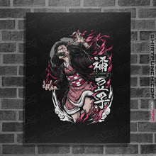 Load image into Gallery viewer, Shirts Posters / 4&quot;x6&quot; / Black Nezuko Rage
