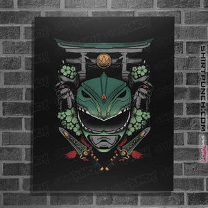 Shirts Posters / 4"x6" / Black Green Ranger