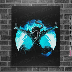 Daily_Deal_Shirts Posters / 4"x6" / Black Water Bender Orb
