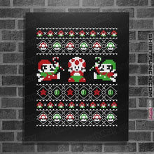Load image into Gallery viewer, Shirts Posters / 4&quot;x6&quot; / Black Christmas Bros
