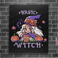 Load image into Gallery viewer, Secret_Shirts Posters / 4&quot;x6&quot; / Black Basic Witch Season.
