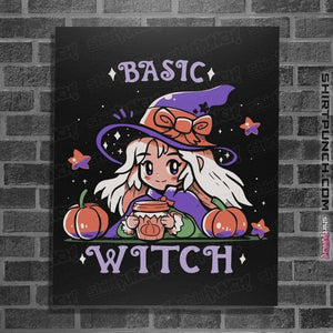 Secret_Shirts Posters / 4"x6" / Black Basic Witch Season.