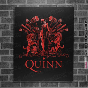 Secret_Shirts Posters / 4"x6" / Black Diamond Queen Quinn