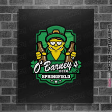 Load image into Gallery viewer, Daily_Deal_Shirts Posters / 4&quot;x6&quot; / Black O&#39; Barney&#39;s
