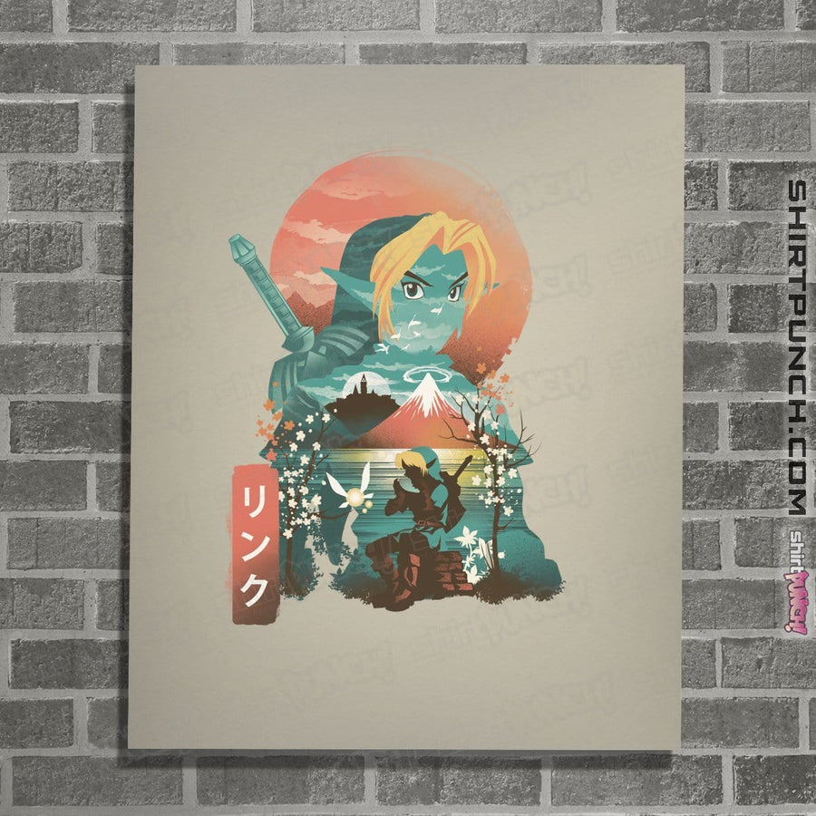 Shirts Posters / 4"x6" / Natural Ukiyo Ocarina