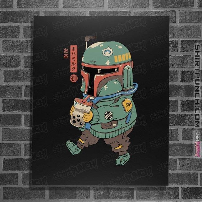 Shirts Posters / 4"x6" / Black Bountea Hunter