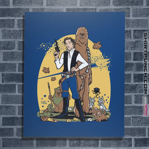 Shirts Posters / 4"x6" / Royal Blue The Smuggler