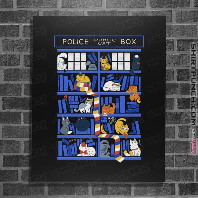 Secret_Shirts Posters / 4"x6" / Black The Library Box