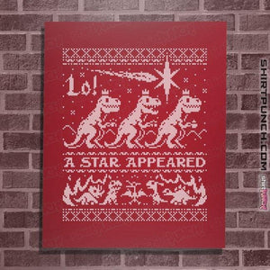 Secret_Shirts Posters / 4"x6" / Red We Three Kings