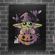 Load image into Gallery viewer, Shirts Posters / 4&quot;x6&quot; / Black Spooky Baby
