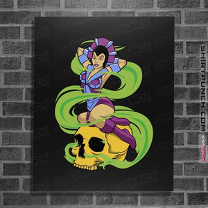 Daily_Deal_Shirts Posters / 4"x6" / Black Sorceress Pinup
