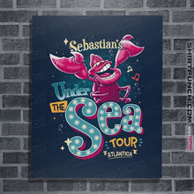 Load image into Gallery viewer, Daily_Deal_Shirts Posters / 4&quot;x6&quot; / Navy Under The Sea Tour
