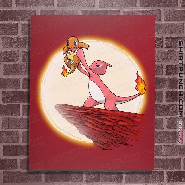 Shirts Posters / 4"x6" / Red PokeKing