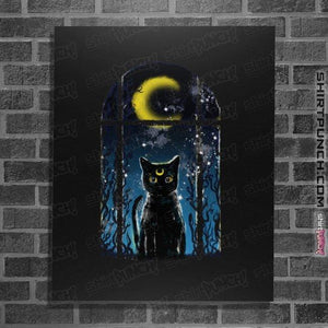 Shirts Posters / 4"x6" / Black Moon Visitor