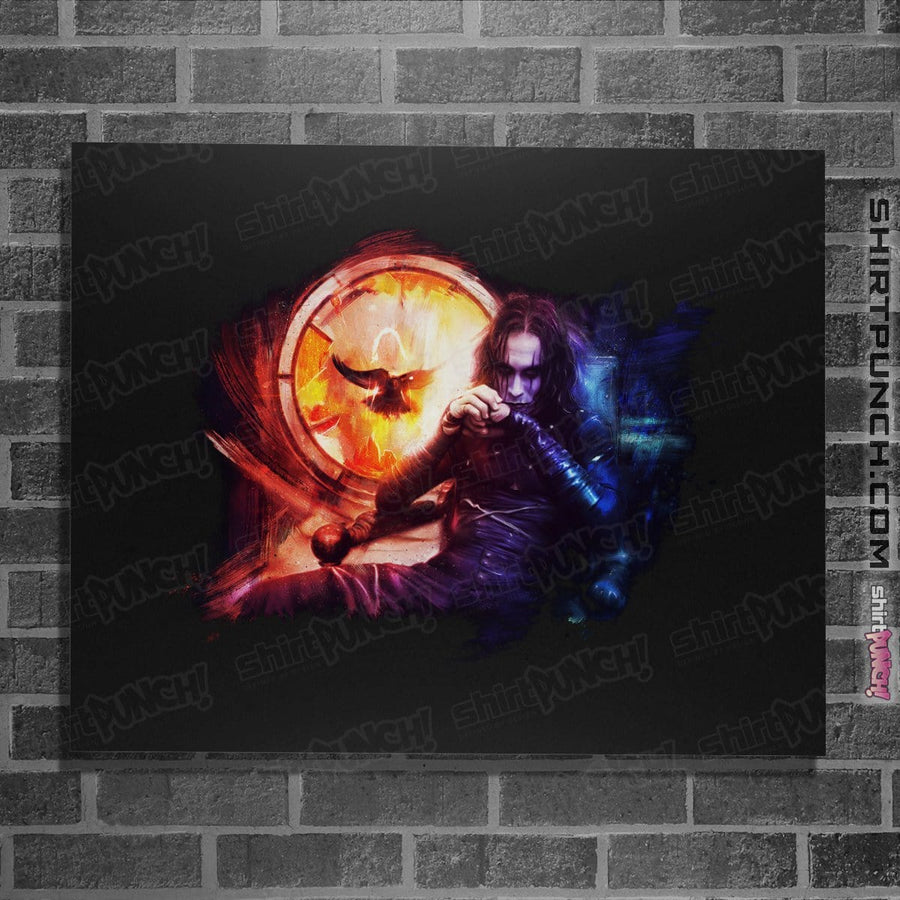 Shirts Posters / 4"x6" / Black The Crow