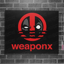 Load image into Gallery viewer, Daily_Deal_Shirts Posters / 4&quot;x6&quot; / Black Weapon X Athletic
