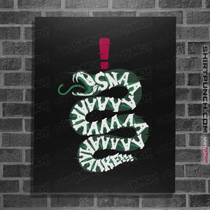 Daily_Deal_Shirts Posters / 4"x6" / Black SNAAAAKE!!