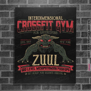 Daily_Deal_Shirts Posters / 4"x6" / Black Interdimensional Crossfit