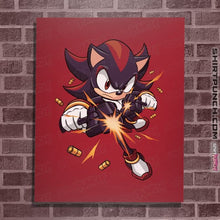 Load image into Gallery viewer, Daily_Deal_Shirts Posters / 4&quot;x6&quot; / Red PG-13 Hedgehog
