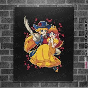 Daily_Deal_Shirts Posters / 4"x6" / Black Princess Rescue