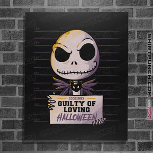 Shirts Posters / 4"x6" / Black Guilty Jack