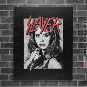 Secret_Shirts Posters / 4"x6" / Black The Slayer