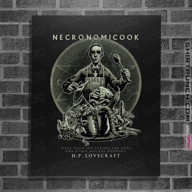 Shirts Posters / 4"x6" / Black Necronomicook