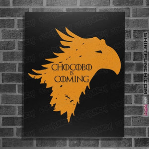 Shirts Posters / 4"x6" / Black Chocobo Is Coming