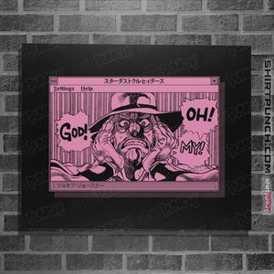 Secret_Shirts Posters / 4"x6" / Black Joseph Dot Exe