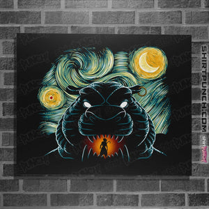 Shirts Posters / 4"x6" / Black Starry Cave