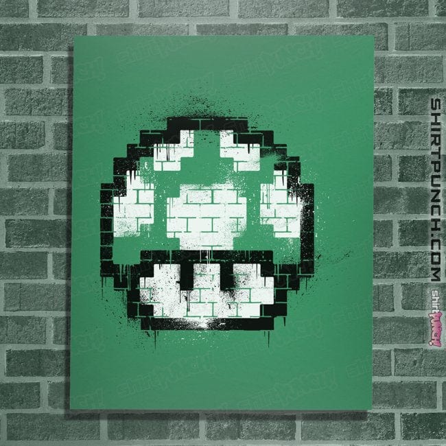 Shirts Posters / 4"x6" / Irish Green 1-Up Spray