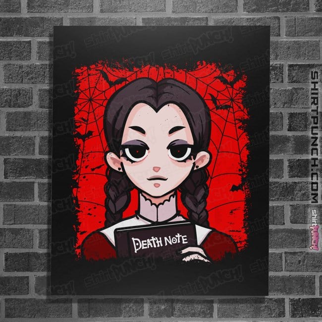 Secret_Shirts Posters / 4"x6" / Black Death Addams