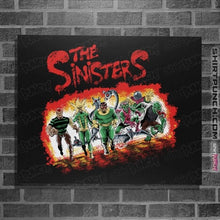 Load image into Gallery viewer, Daily_Deal_Shirts Posters / 4&quot;x6&quot; / Black The Sinisters
