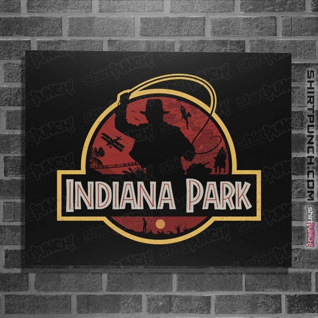 Secret_Shirts Posters / 4"x6" / Black Indiana Park