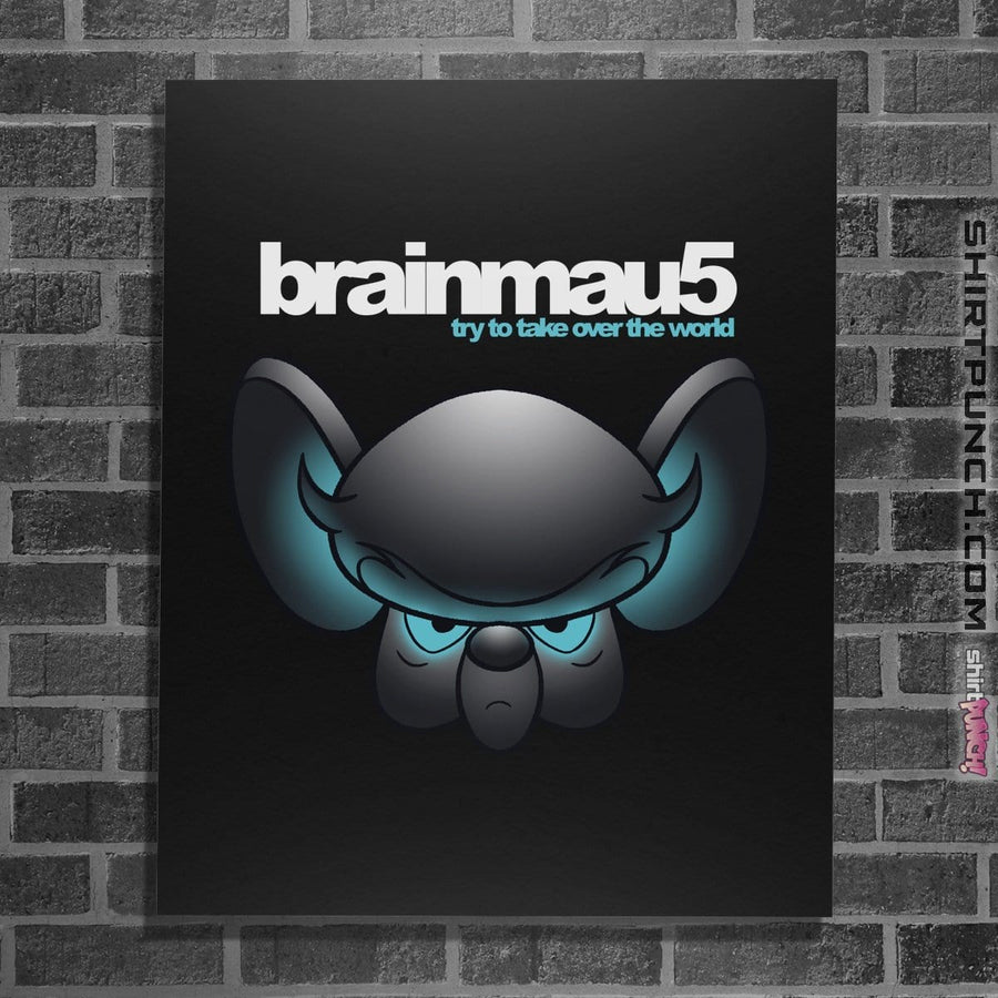 Shirts Posters / 4"x6" / Black Brainmau5