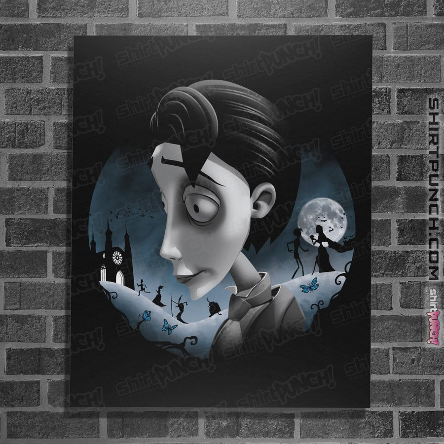 Shirts Posters / 4"x6" / Black Grave Wedding