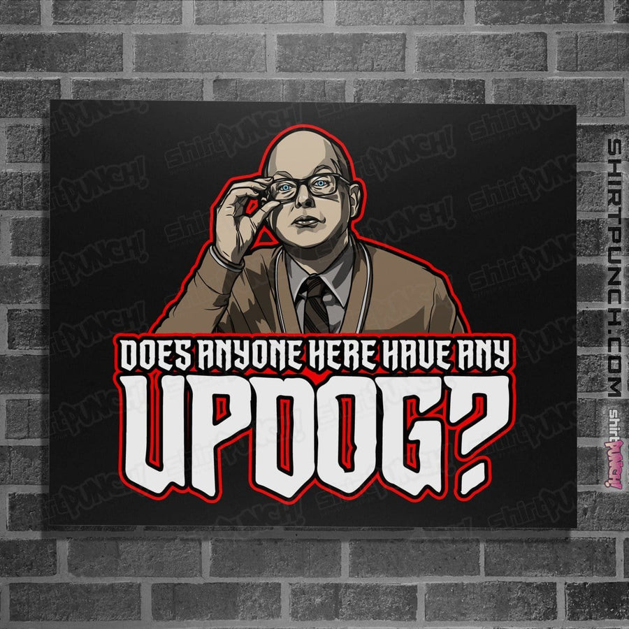 Shirts Posters / 4"x6" / Black Updog