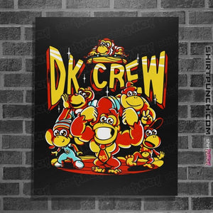Daily_Deal_Shirts Posters / 4"x6" / Black DK Crew