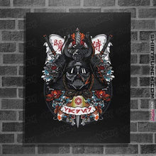 Load image into Gallery viewer, Shirts Posters / 4&quot;x6&quot; / Black Dark Lord Samurai
