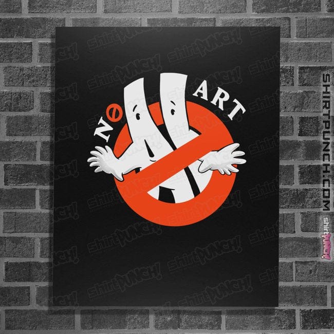 Daily_Deal_Shirts Posters / 4"x6" / Black Ai Busters