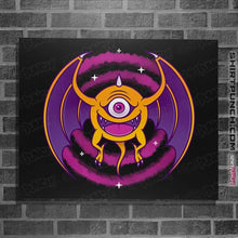 Load image into Gallery viewer, Shirts Posters / 4&quot;x6&quot; / Black Evil Eye
