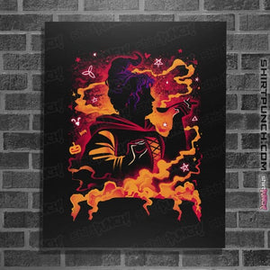 Daily_Deal_Shirts Posters / 4"x6" / Black Devouring Witch