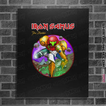 Load image into Gallery viewer, Daily_Deal_Shirts Posters / 4&quot;x6&quot; / Black Iron Samus
