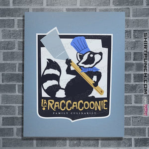 Daily_Deal_Shirts Posters / 4"x6" / Powder Blue La Raccacoonie